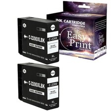 2PK PGI-2200XL Black Ink Cartridge for Canon Maxify MB5020 MB5120 MB5320 Printer picture