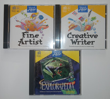 Microsoft Home Lot: Creative Writer, Fine Artist, Explorapedia World of Nature picture