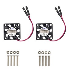 Raspberry Pi 4 Cooling Fan - 30x30x7mm Brushless CPU Fan (2-Pack) picture