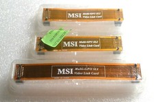 MSI SLI BRIDGE CABLE FOR VIDEOCARDS N1996 MS-4120 Lot of 3: 2 - 4