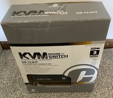 Master-It USB KVM Switch UR-12-KIT Connectpro  w/ 2 in 1 Video Cable picture