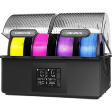 4 Spool Filament Dryer Box with Independent Heating Chambers 200W PTC picture