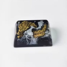Handmade Key Cap For Mechanical Dragon Pattern Resin Artisan Keycaps picture