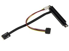 PCIe Gen 3.0 16x To M2 E A Key Riser Adapter - Cable Length 20Cm picture