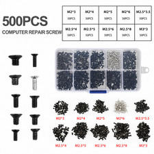 500Pcs Set Laptop Computer Screws Set For HP Dell Lenovo Sony Toshiba SAMSUNG picture