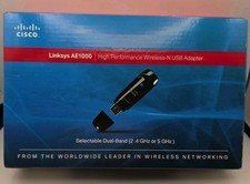 Cisco Linksys AE1000 High Performance Wireless-N USB Adapter With Box picture