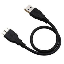 30CM USB 3.0 CABLE CORD FOR For Transcend 1 TB StoreJet Hard Drive TS1TSJ25M3 picture