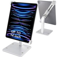 Dosvsi Anti Theft Lockable Tablet Kiosk POS Stand for iPad Pro 13 12.9 9-14