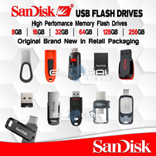 SanDisk Flash Drive 8GB/16GB/32GB/64GB/128GB/256GB Thumb USB 2.0 or 3.0 lot Fast picture