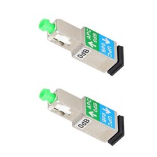 2x SC/APC Male to SC/UPC Female Adapter Converter Fiber Optic Coupler Connector/ picture