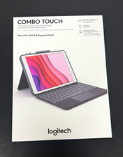 Logitech Combo Touch Keyboard Case w/ Touchpad for iPad 7/8/9 Gray picture