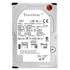 IBM 10Gb DCXA-210000 512Kb Cache 4200Rpm Ata 2.5'' Hard Drive 21L9570 picture