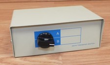 Vintage Unbranded 2 Channel (A & B) Data Transfer Switch Only **READ**  picture