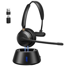 Acer Wireless Headset with Mic for Work Bluetooth 5.3 USB 2.4G Dongle picture