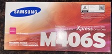 New OEM Samsung CLT M406S Magenta Toner Cartridge Genuine NIB- unopened. picture