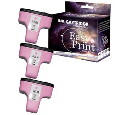 3PK replace for HP02 Ink Cartridge for PhotoSmart D7400  C5150, Light Magenta picture