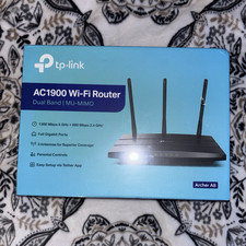 TP-LINK Archer A8 AC1900 Dual-Band MU-MIMO Wi-Fi Router, 4-Port Gig picture