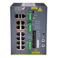Juniper EX4100-H-12MP and Din Rail Kit only picture