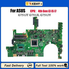 G751JL Motherboard For ASUS G751J G751JL G751JT G751JM G751JY I7 CPU Tests OK picture