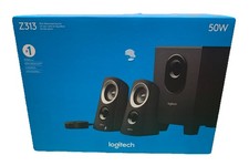 NEW Logitech Z313 2.1 Channel Speaker Audio System 50W + Subwoofer 3 Speakers PC picture