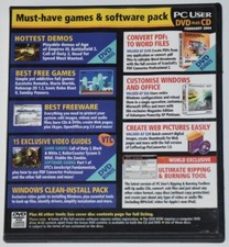 PC USER DVD plus CD Feburary 2006 Must-have games & software pack hottest demos picture