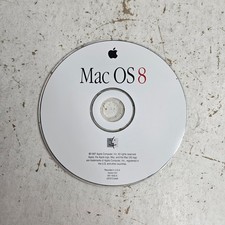 Vintage 1997 Mac OS 8 Apple Computer 691-1600-A System CD Rom Disc picture