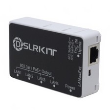 PoE++ 90watt 5 Port Gigabit PoE Passthrough Switch Extender Repeater 802.3bt ... picture