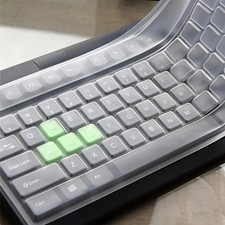 Universal Transparent Silicone Keyboard Cover Protector Skin for PC Desktop picture
