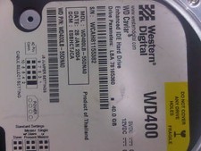 Western Digital WD400 WD400LB-55DNA0 DCM: ESBHCTJCA HARD DISK DRIVE picture