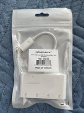 Monoprice USB-C to 4x USB-A 3.0 Adapter With 5Gbps Data Transfer Speed NEW picture