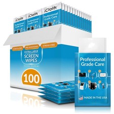 Fast-Drying XL Screen Wipes - Removes Dust & Fingerprints picture