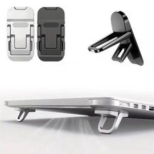 Portable Laptop Stand 2PCS Foldable Adjustable Keyboard Riser Notebook Holder picture