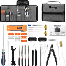 3D Printer Tools, 38-Piece 3D Printer Maintenance Kit, Deep Hotend Unclogging an picture