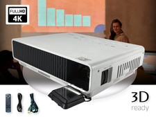 DLP Projector for Racing Simulators, Driving Training 2500 Lumens Long Life 4K picture