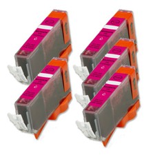 5 PK Magenta Ink Cartridge w/ chp use for CLI-226 Pixma MG5220 MG5320 MG6120 picture