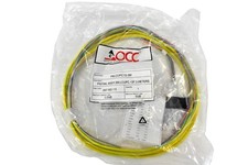 OCC Fiber Optic Pigtail LC To Bare Fiber 10ft Yellow P8LCUPC12-3M SM 12F 3M picture