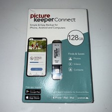 Picture Keeper Connect 128GB - Portable Flash USB Backup Storage Device picture