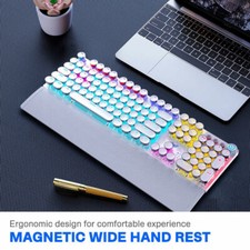 AUAL Square punk F2088 RGB Mechanical Keyboard 108 Keys Blue Switch USB Wired picture