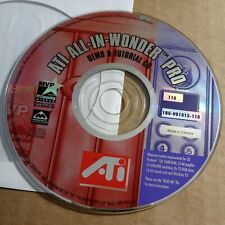 ATI ALL-IN-WONDER PRO Demo & Tutorial CD Windows 95 1998 PC picture