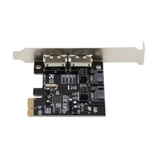 PCI Express x1 SATA III Expansion Card 2 SATA & 2 eSATA Ports for ASM1061 Chip picture