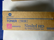 Genuine Konica Minolta TN512M Toner Cartridge A33K332 OEM TN-512M New picture