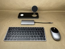 Satechi Slim X1 Keyboard, M1 Mouse, Qi2 Trio Pad & USB-C Hub Bundle - Tested picture