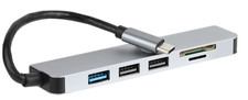Vivitar Multi-Port USB Hub with SD, Micro SD and Compact Flash Card Reader picture
