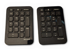 Microsoft Wireless Numeric Keypad – Black (Set of 2) – Tested & Working picture