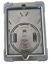 Black Rugged Case iPad Mini 6 Militarty Grade Heavy Duty Shock Handstrap Stand picture