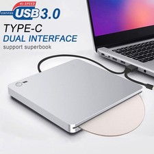 4K Genuine  Burner External USB 3.0 Player DVD CD BD Recorder Drive Silver picture