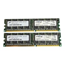 Crucial 1GB (2 x 512MB) DDR1-400 SDRAM CT6464Z40B.8TFY RAM picture