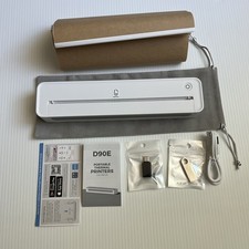 D90E Portable Direct Thermal Printer, USB & Bluetooth, NEW picture