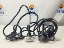 LONGWELL POWER CORD CABLE LSG -31 TO LS-70 250V 10A 3X0.75mm² 3-PIN LOT OF 2PCS picture