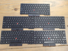 Lot of 5 Lenovo L13 Thinkpad Yoga Gen 1 Gen 2 Keyboard NO Backlight 5N20V43001 picture